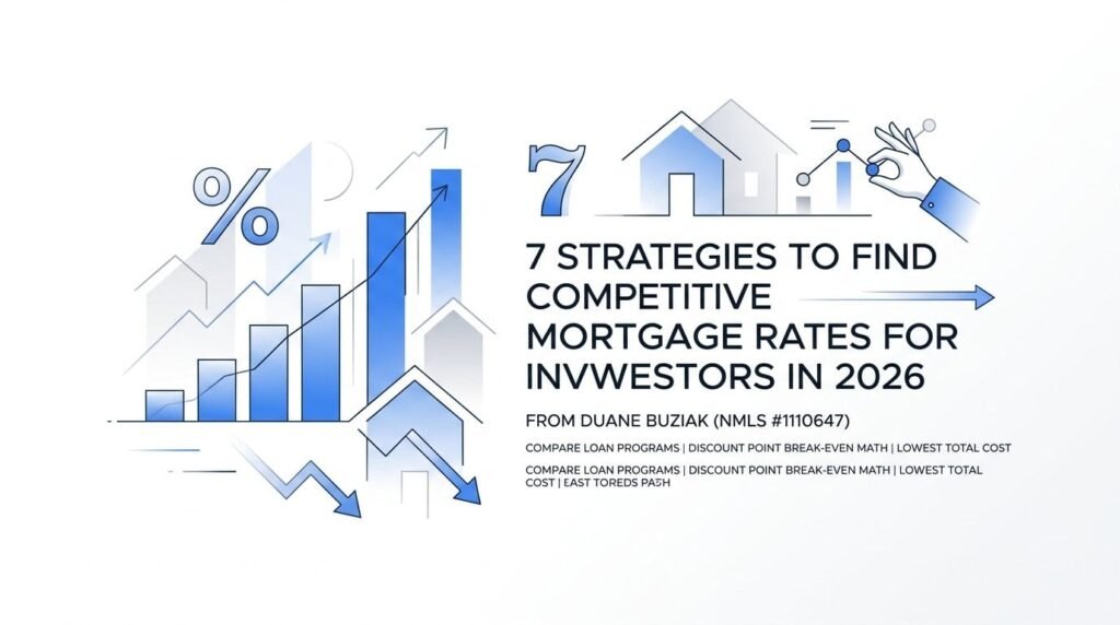 7 Strategies to Get Competitive Mortgage Rates for Investors, From Duane Buziak
